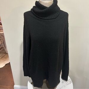 BP Black Cowl Turtleneck Sweater